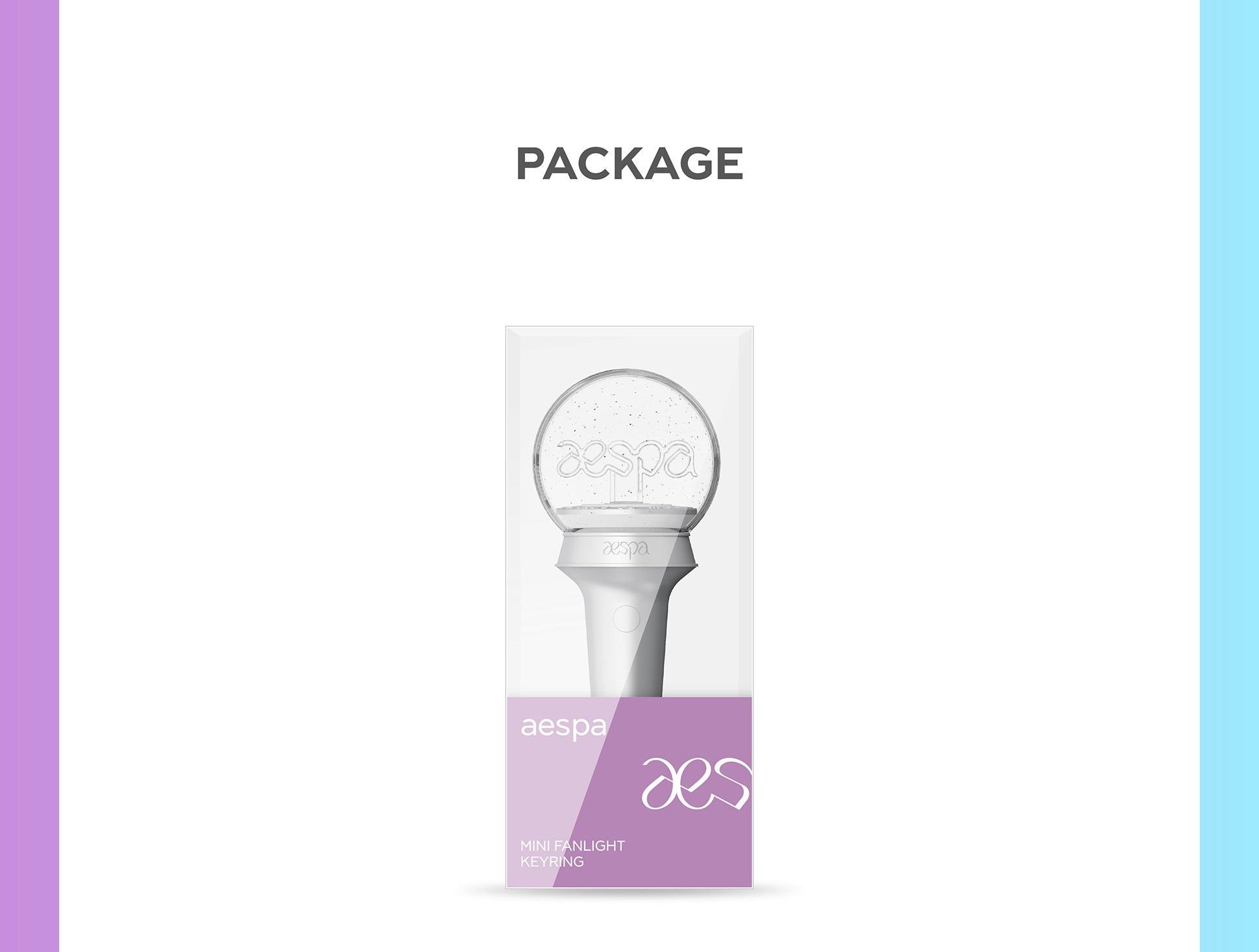 Mini Fanlight Keyring - aespa 2