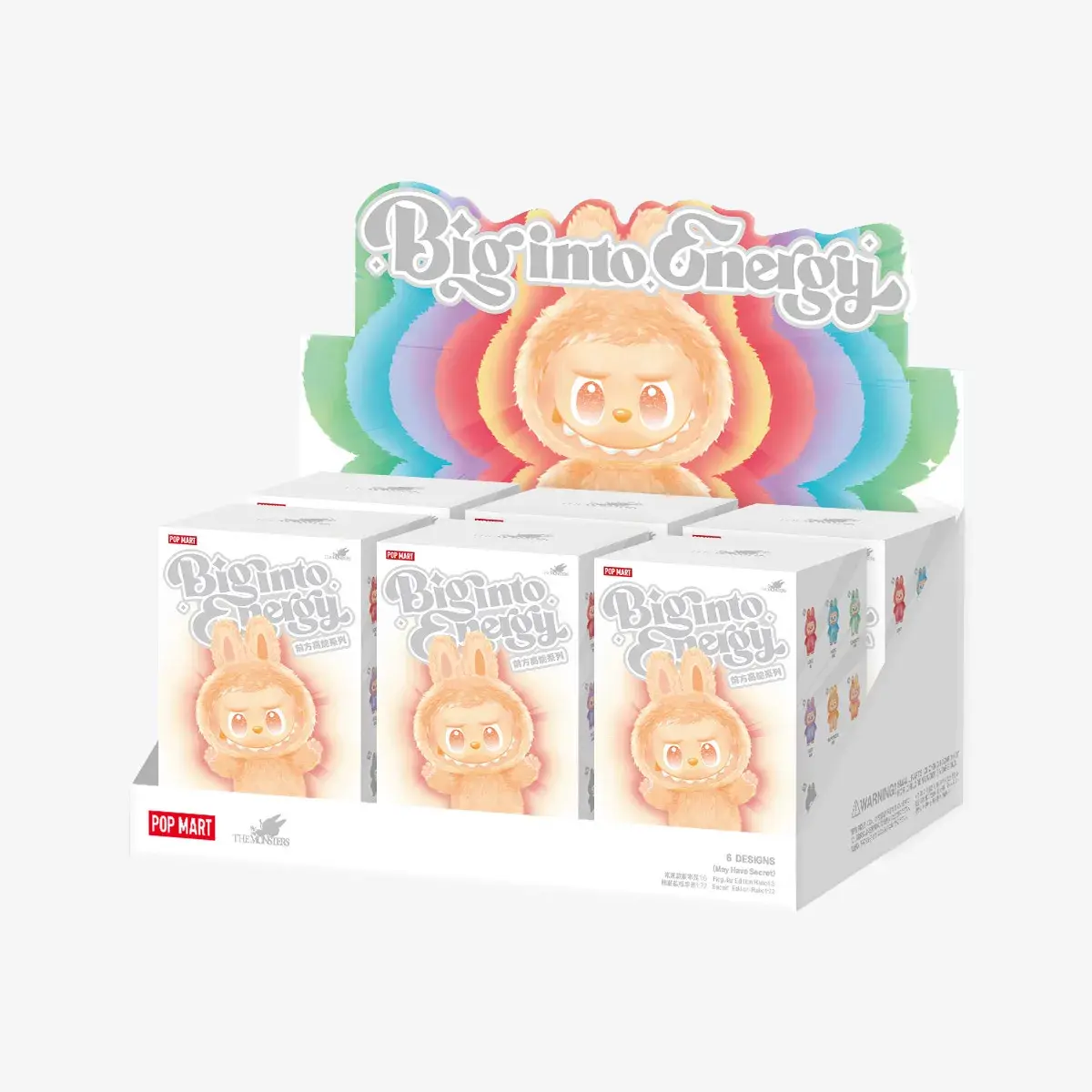 Labubu Big into Energy - The Monsters (Llavero Blind Box) 2