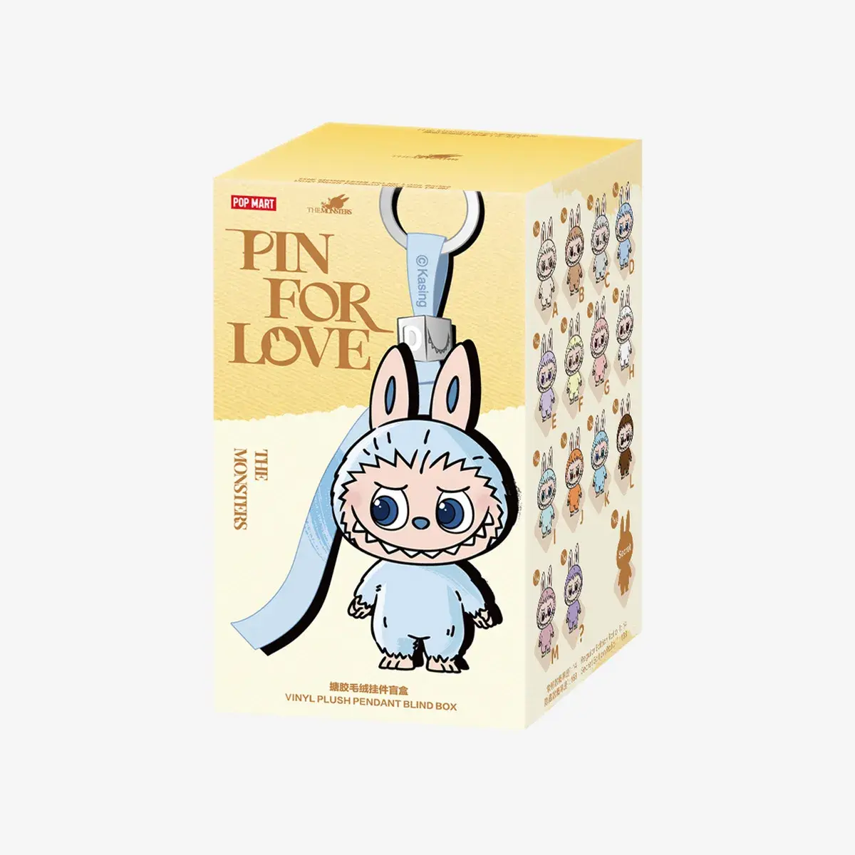 Labubu Pin For Love - The Monsters (Llavero Blind Box)
