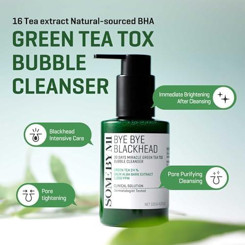 Bye Bye Blackhead 30 Days Miracle Green Tea Tox Bubble Cleanser 3